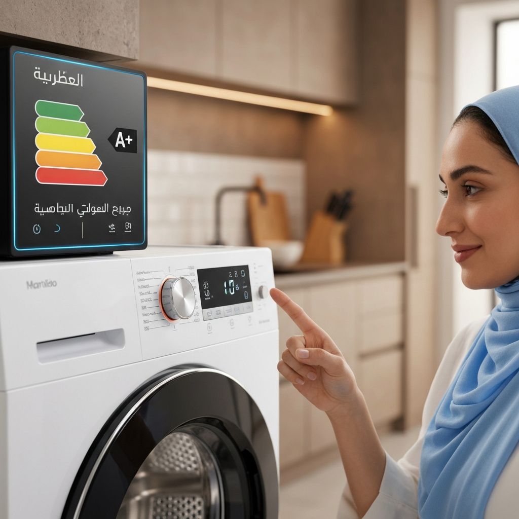 كفاءة استهلاك الطاقة في الغسالات